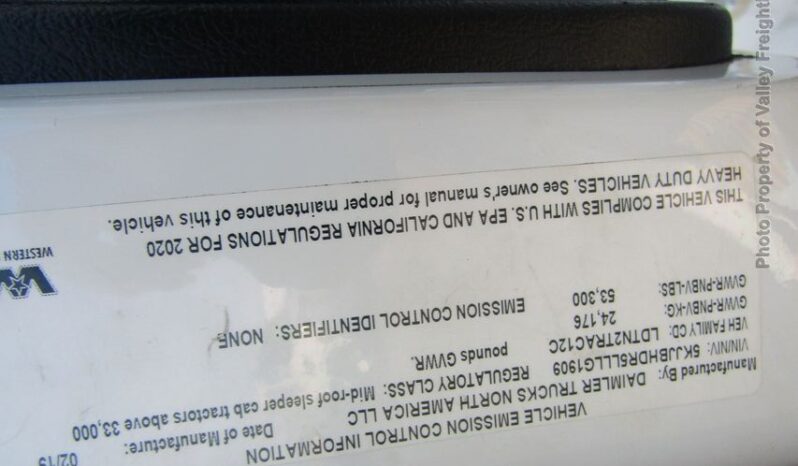 
								2020 Western Star 5700XE full									